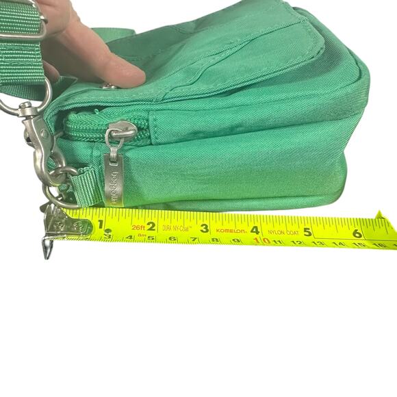 Baggallini Wallet Crossbody Organizer Convertible Waist Belt Hip Bag Kelly Green - Picture 5 of 10